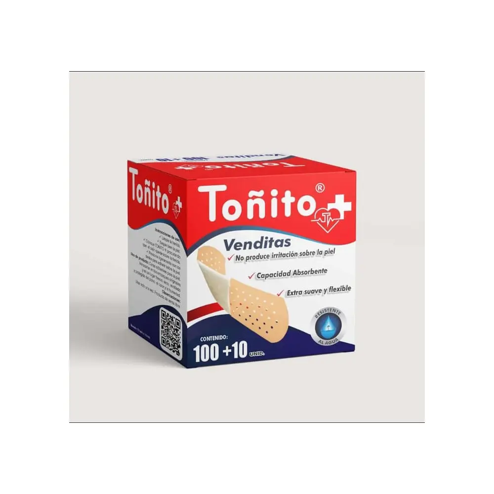 TOÑITO Venditas resistentes al agua